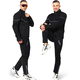 Traje de ciclismo de ciclismo oeste (Westbiking) Set de calidez de otoño e invierno de otoño y chaqueta de terciopelo pantalones de manga larga al aire libre