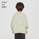 Jnby by JNBY parent-child clothing Jiangnan Buyi children's clothing spring and autumn printed sweatshirt washable and wearable for boys and girls 1N8410700 355 dull cyan 130 cm