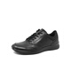 ECCO men's shoes autumn comfortable lace-up breathable men's sports and casual leather shoes black walking shoes 511734 overseas direct mail 51052 41