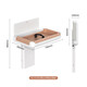 瑞沃（SVAVO）母婴室护理台可折叠躺式尿布台婴儿宝宝多功能换尿布台安全座椅 PL-CS700T白+莫兰迪灰