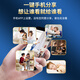 Guangchun Charging Camera surveillant ménage Plug-in Small Wi-Fi WiFi Mobile Phone Mobile Remote Indoor and Outdoor High Definition Car Door Monitor Circular [4G Version de recharge gratuite] + 99 ans de trafic + pas de réseau et pas de puissance disponible