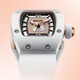 Bugatti (bonest gatti) Phantom Series Feme's Full's Full Automatic mécanicale Light Luxury Diamond Inclay Watch Birthday's Birthday's Birthday to Girlfriend Bg9906-L1 Céramique blanc