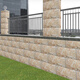 Borati Villa Außenfliesen 300x600 Kultursteinzaun Fliesen Outdoor Pilz Steinmauer Rock Balkon Innenhof