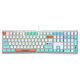 CHERRY Cherry (CHERRY) MX3.0S Aurora Edition Mechanical Keyboard Gaming Office Customized Modification Keycap Full Size Laptop External Keyboard MX3.0S Wireless White RGB Aurora Blue Green Axis