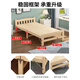 Aishun Home Alle massiven Holzklapper -Singles Home Lunchbett Mietbett Economy Keine Installation verdickter erwachsener Nickerchenbett [Keine Installation] Massives Holzklappbett 120 breit