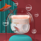 Bibaba Big Fish Begonia Windeln Neugeborene Baby Jahreszeit Konstante Temperatur Ultra dünner weich atmungsable Windel Windel NB Code 30 Tabletten * 2 Pack (0-5 kg)