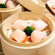 Guangzhou Restaurant Likou Fu Quick Frozen Dim Sum Combination 1435g Cantonese Morning Tea Restaurant Tea House Dim Sum Afternoon Tea contains shrimp dumplings and glutinous rice chicken