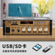 LDZS Mini Mini -Verstärker -Lautsprecher -Amplifikationskarte USB -Flash -Laufwerk DC 12V 220V Bluetooth -Verstärker erweiterte Konfiguration (Anzeige + Reverb -Einstellung)