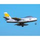 Mengjingyu turbojet engine aircraft model 64mmF86 real ducted model fixed-wing remote control electric aircraft complete machine RTF left hand oil