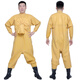 Full body thickened rubber waders for fishing, catching fish, anti-electricity leather forks, digging lotus roots, wading, waterproof suits, jumpsuits, belly openings, one-piece waterproof fish catching, fishing leather forks, raincoats, wear-resistant and electricity-proof, rubber 100 silk black rubber cuffs, whole body (belly) 43