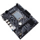 Medalla de oro de China del Sur H610/B760m CPU de placa base Conjunto con Intel i5 12400F/12600KF/12490F/i3 12100F Tablero U Set Black Myth Wukong Game Computer H610M-K con escala i3-12100F