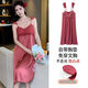 
Arctic velvet (Bejirog) ice silk cool sling nightgown for women with chest pad summer thin vest sexy sleeveless sweet pajamas home clothes AM-11964 #with chest pad M [recommended 80-100Jin [Jin equals 0.5 kg]]