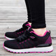 Hmadnkaj Senior Schuhe für Frauen Neue Produkte Anti-Rutsch weicher Sohle mittleren Alters und ältere Mutterschuhe Dad Sport lässig Schuhe Männer Single Schuhe Wanderschuhe 829 Schwarz Rose Red Women 40