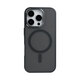 Eisen-Stoffhemd eignet sich für Apple 16Promax Mobiltelefonhülle Neues iPhone16pro Magnetic Scrub Haut Feeling Shell Apple 16/Plus einfache und modische High-End-Sense-Anti-Fall-Schutzhülle [Ultra-dünner Anti-Fall 丨 hautfreundliches Gefühl] -Frosted Magnetic Black iPhone 16 Pro