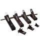 LIERENWANG Ebony Woodworking Plane Plane Woodworking Plane Small Plane Hand Plane Push Plane Full Set of DIY Woodworking Tools 350mm Ebony Plane/Piece