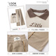 Yoyo One (Yoyo One) Girls Sweatshirt Set für Kinder 2025 Neue Frühlings- und Herbststreet-Brat-Gelegenheitshose Big Children Herumn Style 15158 Lila + 4882 White 160