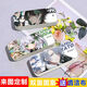 Liuzi gafas box 2d genshin impacto carácter animación patrón personalizado de doble cara Gafas de sol de alumno caja anti-caza No. 8