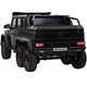 
Teacher Ma ELECTRONIC TOY CAR Mercedes-Benz Big G Two-person Children's Off-Road Baby Swinging Car Six-Wheel Remote Control Toy Gift Car Can Sitting for Adults Supreme Black + LCD Animation Screen + All functions above 12V7A Large Battery