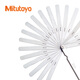 Japan Mitutoyo feeler gauge thickness gauge gap piece stainless steel plug gauge 184-313S/0.05-1mm/28P