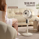 Yangzi (YANGZI) air circulation fan electric fan household fan desktop shaking head small fan vertical ventilation fan energy-saving living room dormitory fan large air volume floor fan voice heightening model 6-speed air volume/3D eight-figure shaking head/12H timing