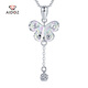 Aido diamond platinum colorful butterfly pendant for women pt950 platinum pendant tassel laser beads weight 1.4-1.6 grams + delivery silver chain