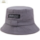 XBLGX spring and autumn hat double-sided fisherman hat anti-1 sunshade hat for men and women same style foldable small hat basin hat khaki color one size 58cm
