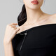 MIMORE Roman ring sweater chain women's high-end light luxury long necklace 2025 new accessories autumn and winter tassel pendant