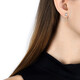 Chow Sang Sang (CHOW SANG SANG) platinum earrings play love secret five-pointed star platinum earrings (one side) 89813E
