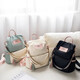 Qingbily (Qbily) backpack for women backpack fashion bag for women travel leisure commuting light travel large capacity crossbody bag black丨Stylish light backpack