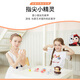 MISS NELLA儿童专用指甲油可撕拉安全无味 小女孩儿童节礼物 化妆美甲玩具 蓝风铃指甲油8ml