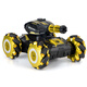 Sprungwal Kinder Spielzeug Boy Fernbedienung Auto Tank Fernbedienung Autos Allradstunt -Auto Geburtstagsgeschenk Fernbedienung Auto 25 cm Gelb - Doppelkontrolle - Wasserbombe 100.000