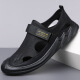 
Changxiang Huili Sandals men's 2025 spring and summer new hollow men's shoes mesh breathable hole shoes driving outdoor wading beach shoes FH-SF878 gray 41