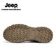 Jeep High Top Summer New Outdoor Skingkers Zapatos de trabajo casual de trabajo Martin Boots Martin Boots para hombres [Tamaño de calzado de cuero estándar] 40