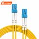 NetLink Télécom Fiber Optic Latch LC-LC Double core à deux modes 10 mètres 9/125 Fiber optique Câble Fibre de queue soudé 1 HTF-LC-LC / SM-10