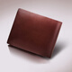 Sept Wolf Men's's Wallet Short Greil en cuir Générat en cuir marque trois fois horizontale et verticale Clip de billette de bouclier simple SLOT MULLIAT MULTH CARD