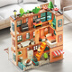 
FEELO compatible with Lego large pellet children's assembled building blocks toys for boys and girls birthday gift villa 1803