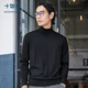 Shirushi pure wool sweater men's warm base layer merino wool sweater autumn and winter sweater machine washable FS03/04/05 half turtleneck M