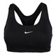 Nike (NIKE) women's new fitness sports bra chest yoga fitness Pilates running bra BV3637-010 S