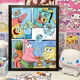 Taoli Shijia Cartoon Anime Strawberry Bear 1000 Piezas Puzzle de madera Curación de adultos Chinchilla Niños Educativos Toy Detective Conan-M1391 1000 Piezas Rompecabezas de madera Caja de regalo