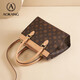 Aokang women's bag, trendy light luxury handbag, commuter crossbody shoulder bag, birthday, New Year, Valentine's Day gift for mom and wife