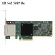 LinkProFast LSI SAS 9207-8e 9207-8i 6Gb接口 PCI-E HBA卡 扩展卡 直通卡 卡+1线