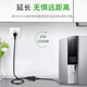 CABLE CREATION DZ144 10A电源延长线3插新国标直头三芯接线板带插头黑色三孔家电冰箱空调插线板电源加长线 0.5m
