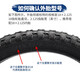 
ROGTYO Bicycle Tires Mountain Bike Interior and Outer Tires Bicycle Equipment Accessories 000 14*1.75 Export inner tube + 2 tire lever rods