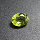 Chinese Valentine's Day Gift Peridot August Birthstone Yellow Green Bare Stone Sun Gemstone Yellow Oval (10X12mm)
