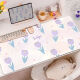 
Ye Yu purple butterfly flower mouse pad super large high-value girl wrist guard computer office writing mat table pad RK-3893丨Purple thickened lock edge 37 cm * 25 cm 2MM