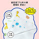 Mag Meng Baby pure cotton urine separator Class A pure cotton washable children urine separator waterproof pure cotton breathable aunt pad Class A pure cotton giraffe 70*100cm