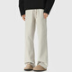 
FOG SKY casual pants for men's autumn drooping and slightly flared pants for trendy loose American diagonal pants for men's wide-leg outdoor straight pants YY-1105 m white regular S (recommended 95-105Jin [Jin equals 0.5 kg])