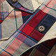 
JP autumn men's plaid long-sleeved shirt casual shirt 1592 red M (110Jin[Jin equals 0.5 kg]-125Jin[Jin equals 0.5 kg])