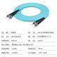 Uplian Telecom-Grade 10 Gigabit Multimode Fibre Charry LC-LC-FC-SC-SC-ST OM3 Fibre de queue à double nore multimode, Câble fibre spécial pour la salle de données anti-flexion OM3 10 Gigabit Multimode à double cœur ST-ST 3 mètres
