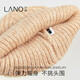 Lanno Alpaca Knitted Wool Hat Women's 2024 New Autumn and Winter New Large Head Circumference Showing Face Small Ear Protection Warm Hat Khaki M (56-58cm)